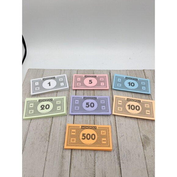Monopoly Edition 2017 Game Replacement Money - Picture 1 of 8